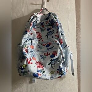 Vera Bradley Ocean Sea Turtle Large Backpack